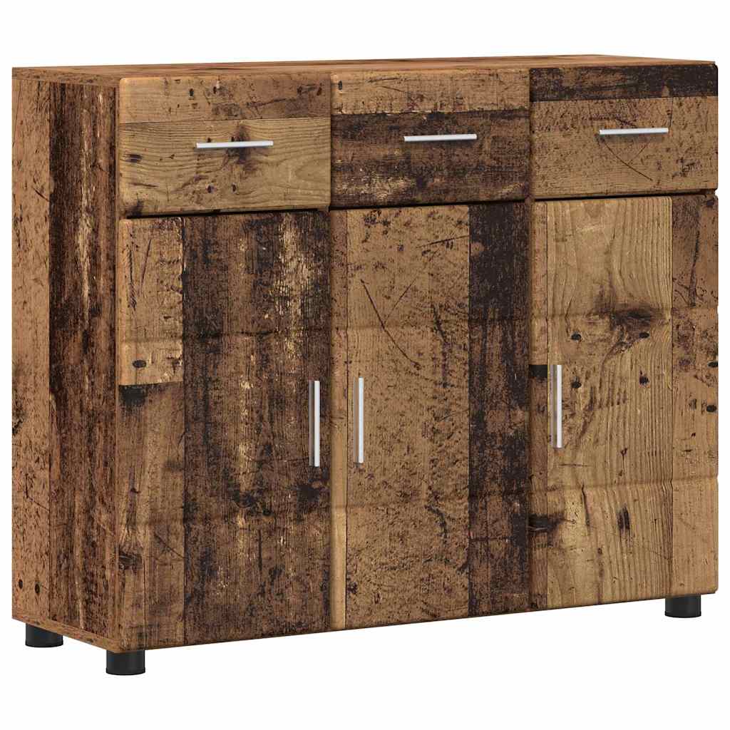 vidaXL Aparador FLORIN 88,5 x 30,5 x 73 cm Madera de ingeniería