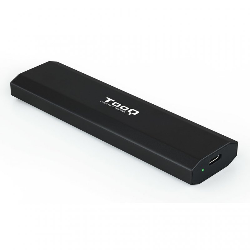 Tooq shura external enclosure for m.2 ngff/nvme ssd black