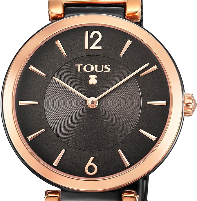 Reloj Tous S-Mesh Iprg Silicona Esf Negra Correa