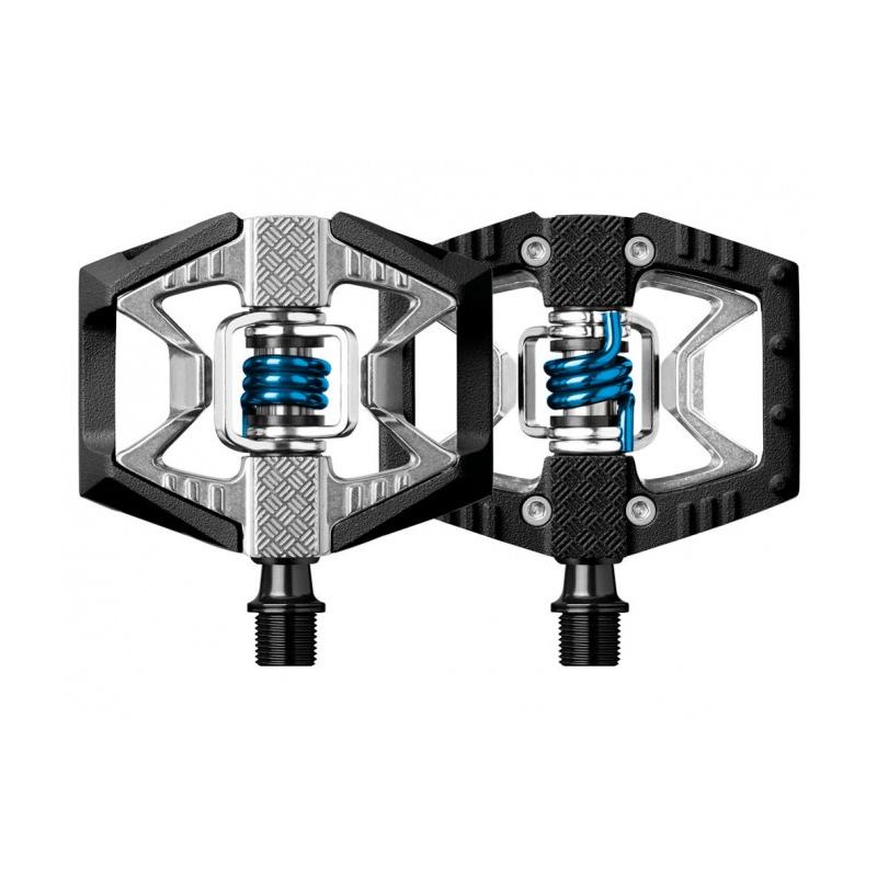 Crankbrothers Pedales Double Shot 2 Color Negro  CRANKBROTHERS   de ciclismo para bicicleta