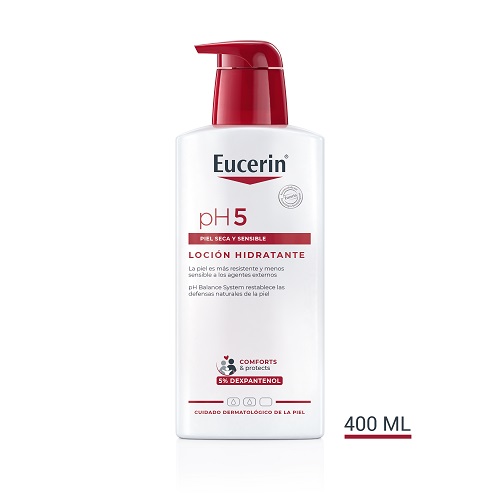 Eucerin Loción Corporal Ph5 400ml Hidratación Duradera Protección Piel Sana