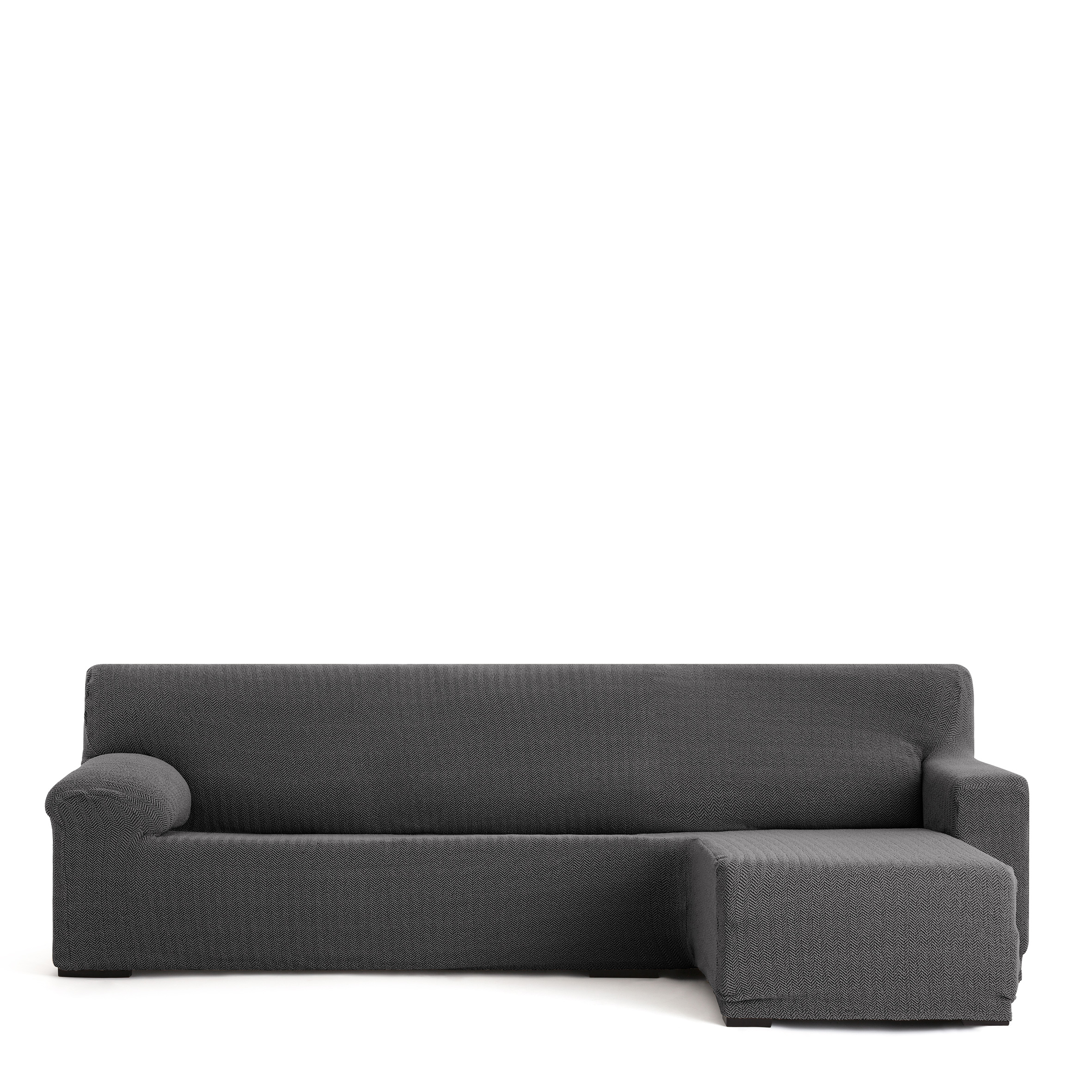 Funda de sofa m/0 ch. longue premium jaz derecha (Mirando de frente) c/16 brazo corto, Tamaño brazo corto derecha, 170x310x110cm, Fábricada en España
