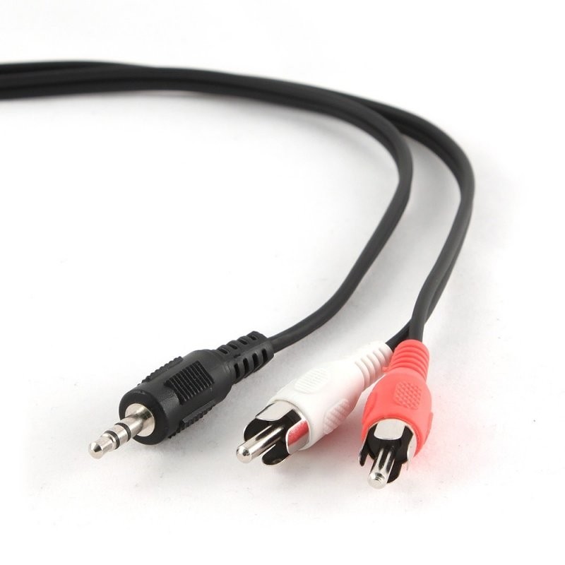 Iggual - Iggual - Cable Audio Jack 3.5 a 2 x RCA 10Mts