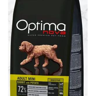Optimanova Pienso para Perros Mini de Conejo y Patata (Perros , Comida , Pienso) - 2 KG