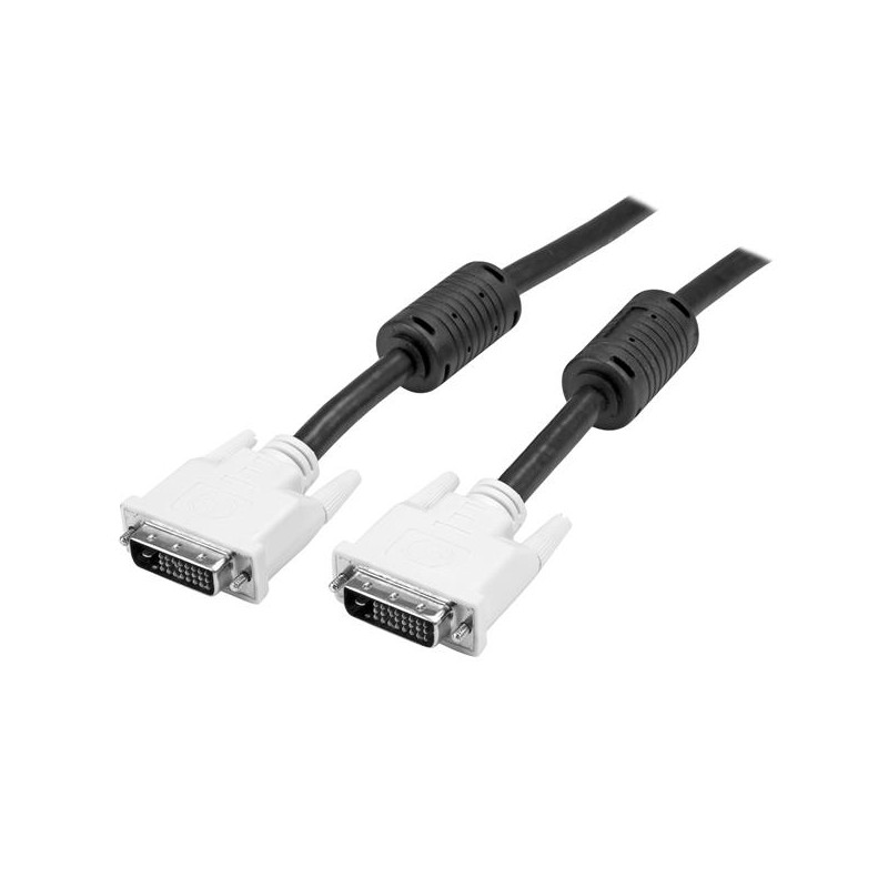 StarTech.com - Cable de 2m DVI-D de Doble Enlace - Macho a Macho DVIDDMM2M