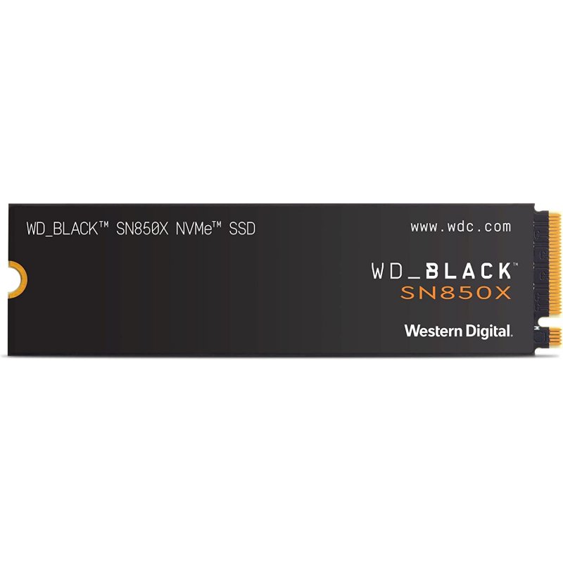 Western Digital - WD Black SN850X SSD 2 TB M.2 2280 PCIe Gen4 NVMe