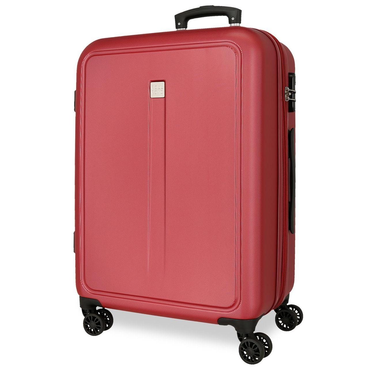 Maleta Mediana Expandible Roll Road Camboya Rígida 68cm 
