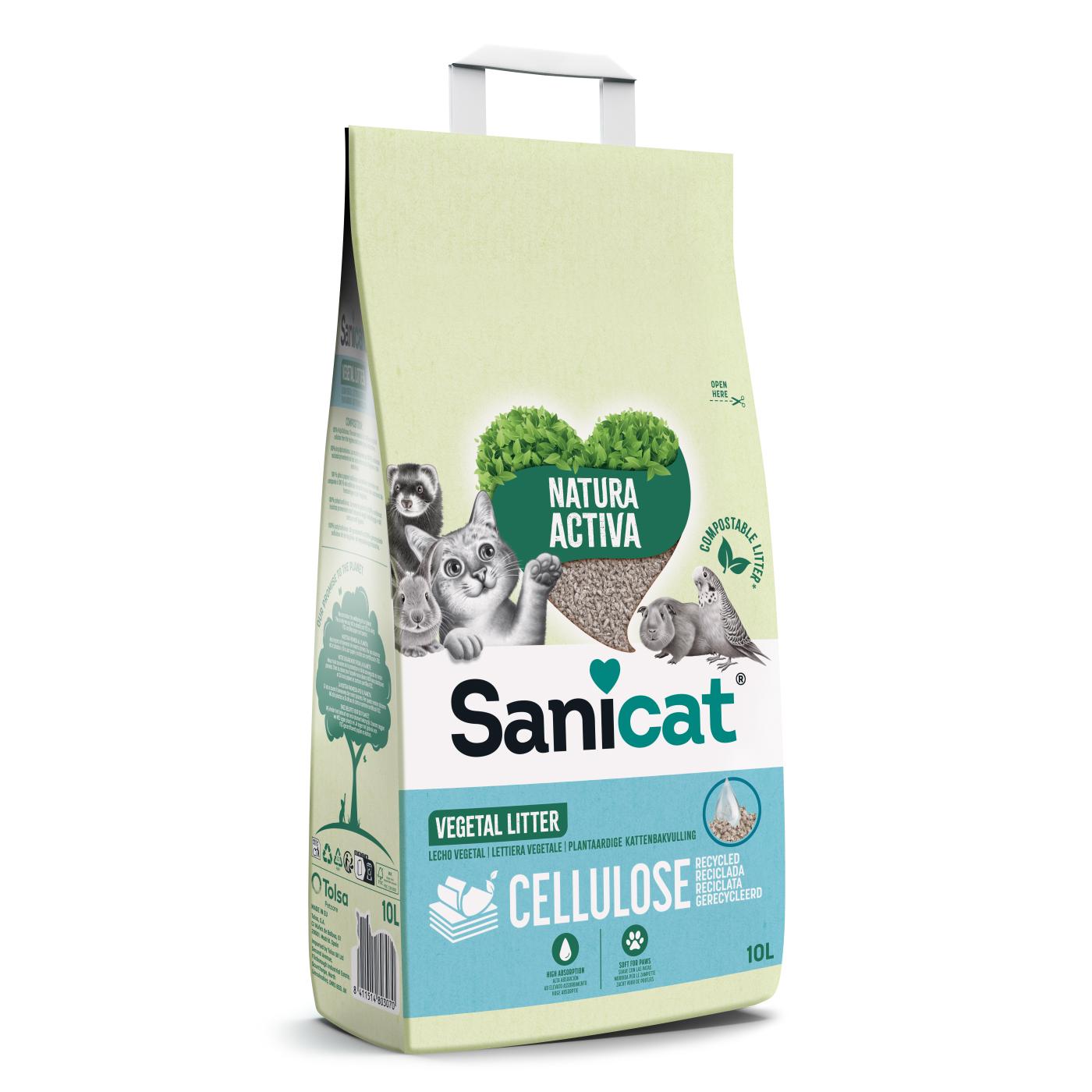 SANICAT ARENA PAPEL DE CELULOSA 10L