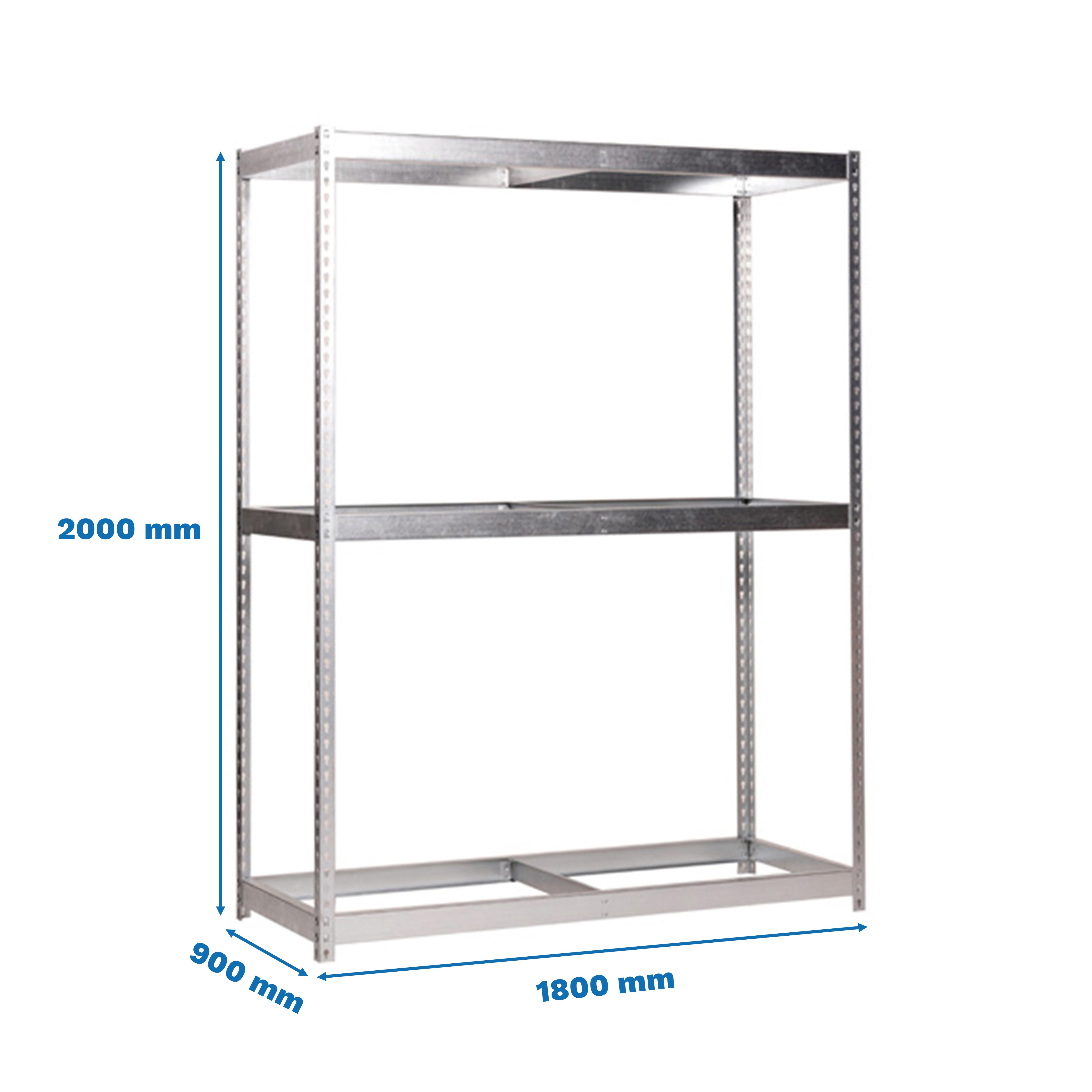 Estantería SIMONRACK Simonforte 1809-3 galva
