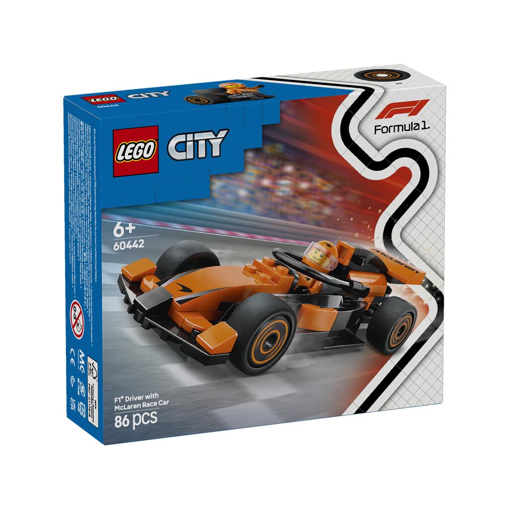 Lego City Formula 1 Piloto de F1 con Coche McLaren Lego city LEGO