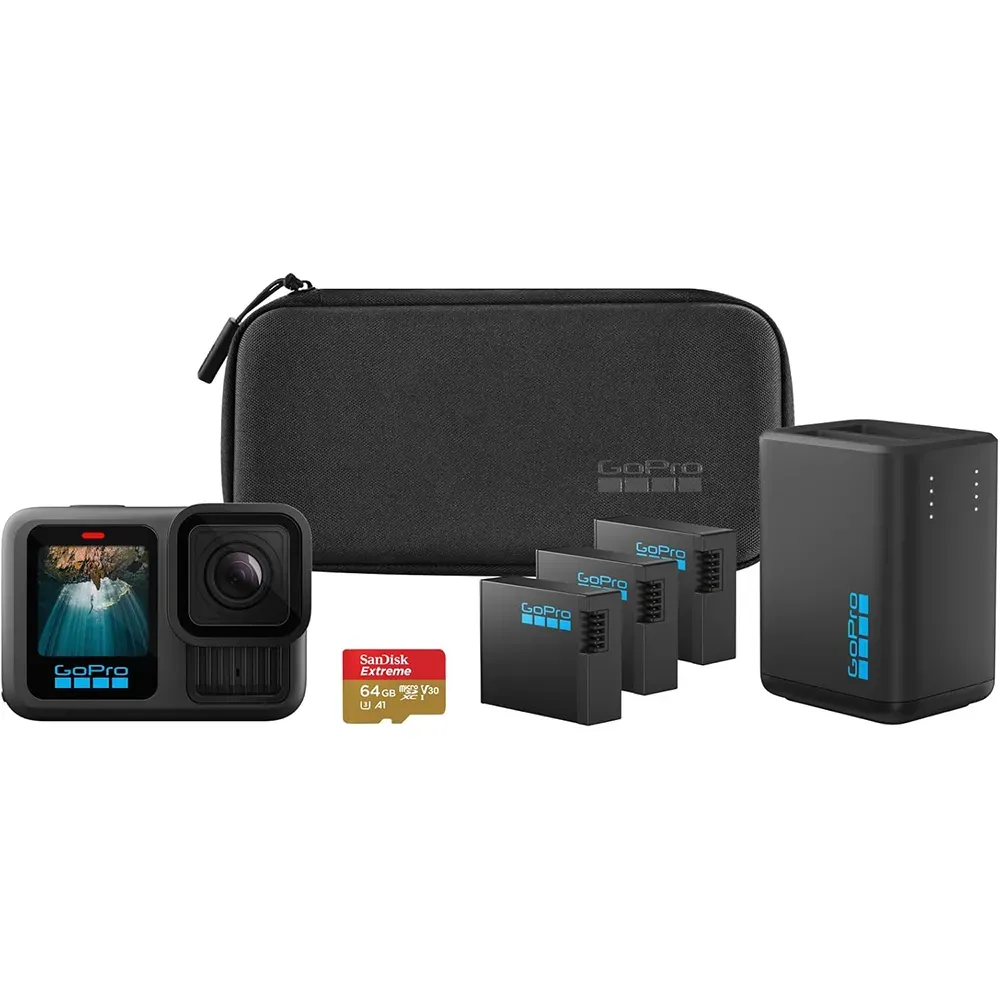 GoPro HERO13 Black Extended Power Bundle - Cámara de Acción