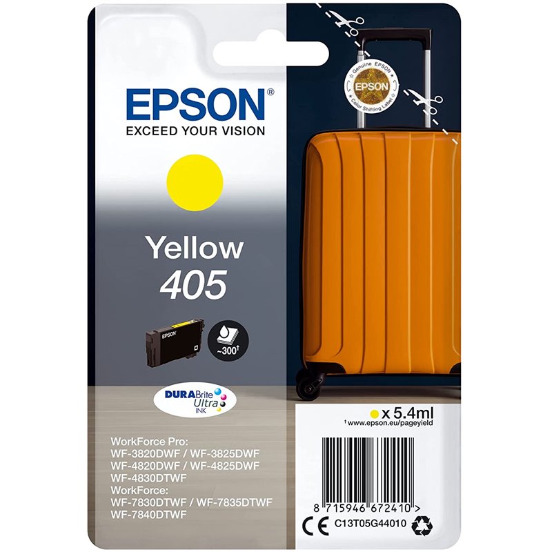 Cartucho Epson 405 Negro WF-3820 WF-3825 WF-4820 WF-4825 WF-4830