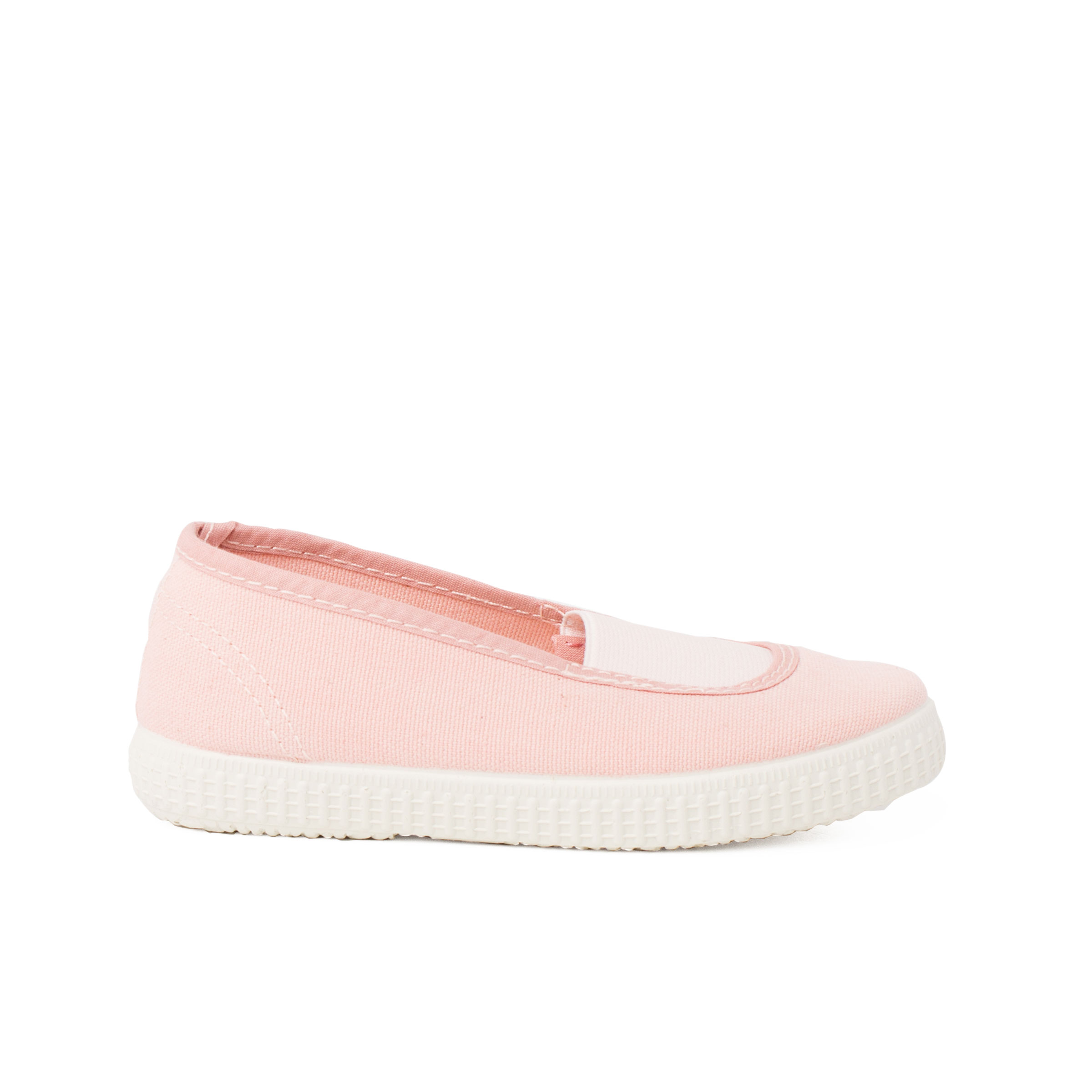 Pisamonas zapatillas elástico central lona ecológica