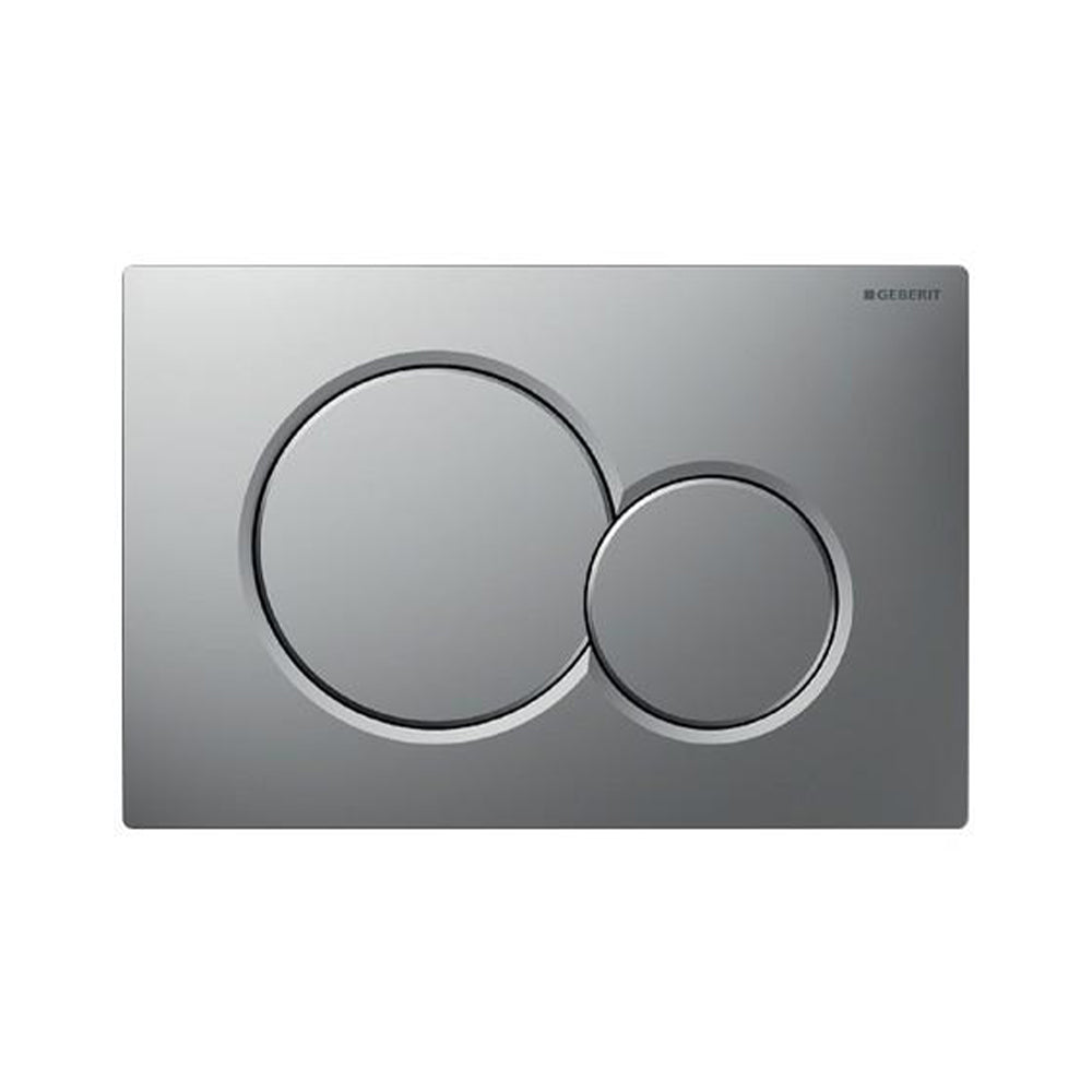 GEBERIT 115.770.JQ.5 SIGMA01 Pulsador Doble Descarga Cromo Mate - ref: 115.770.JQ.5