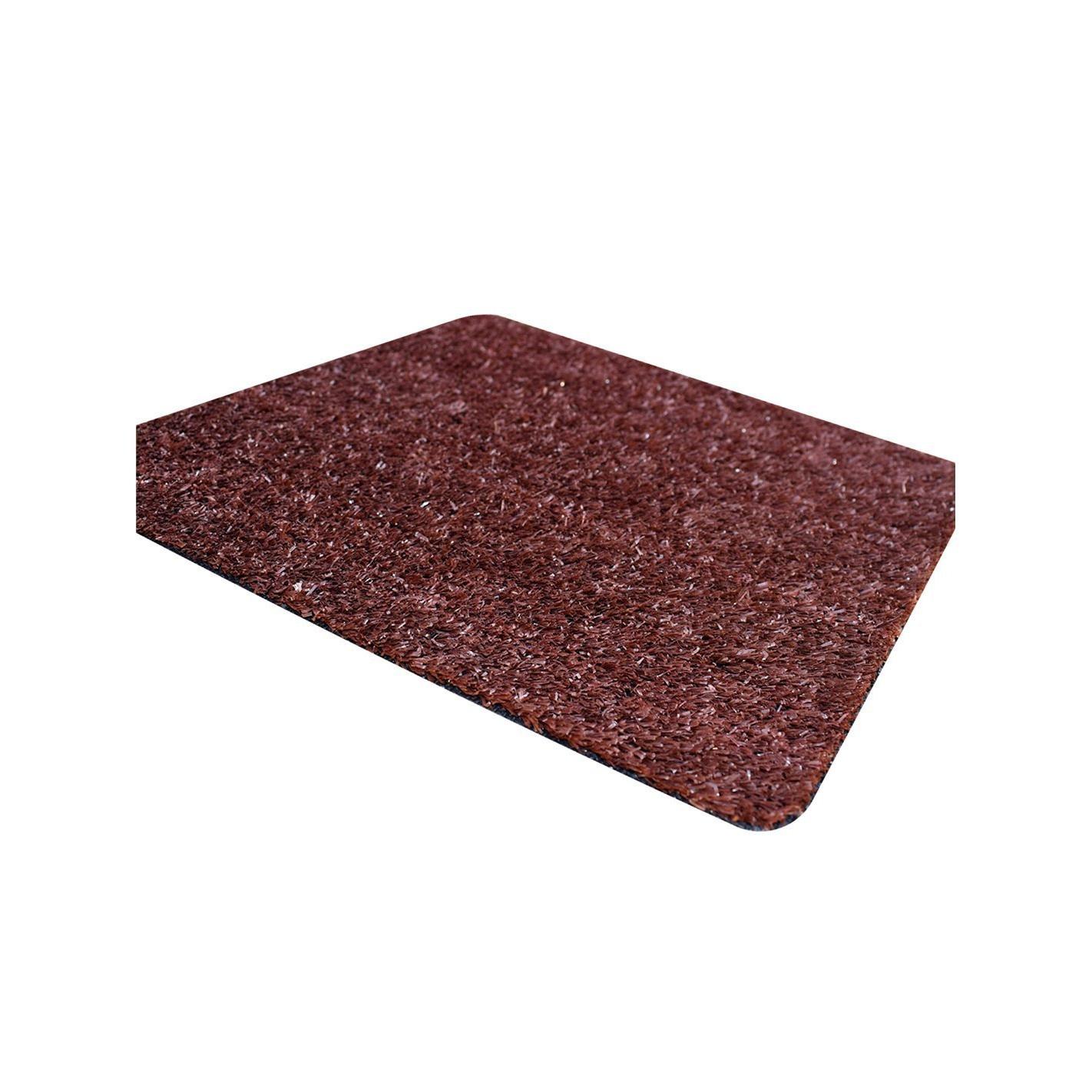 JARDIN202 - Césped Artificial ColorGrass 10mm Marrón - Rollos  | Resistente a la Intemperie - fácil instalación