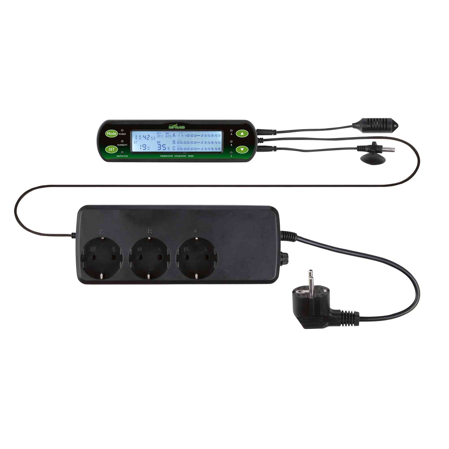 Trixie Termostato/Higrostato Digital para Control de Temperatura y Humedad en Acuarios