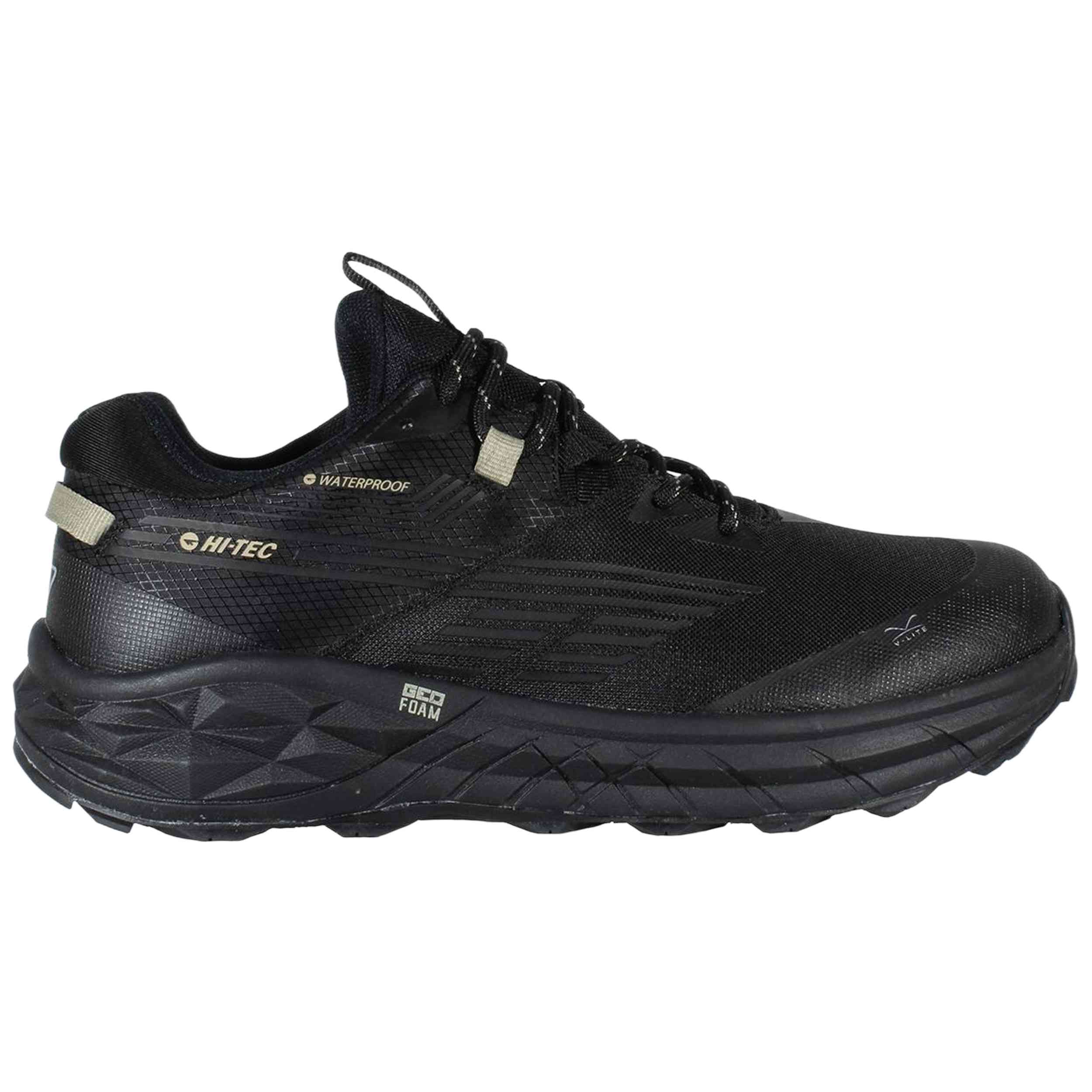 Zapatillas Hi-Tec modelo Fuse Trail Low Wp en color Negro