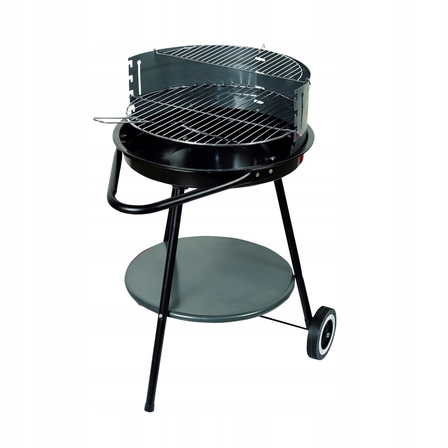 4U-Onlinehandel 4U de Comercio en línea Barbacoa Ø49 X 80 CM Barbacoa redonda (Carbón vegetal Barbacoa Barbacoa Parrilla de Carbón Barbacoa de jardín