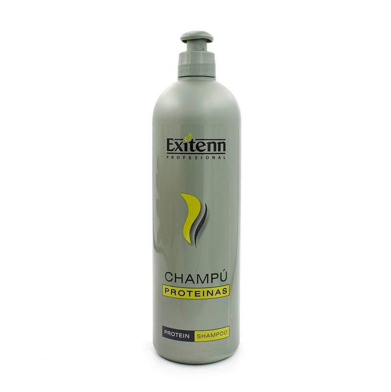 Exitenn - Exitenn proteinas champú 500 ml, champú con tratamiento de proteínas para cabellos deshidratados.