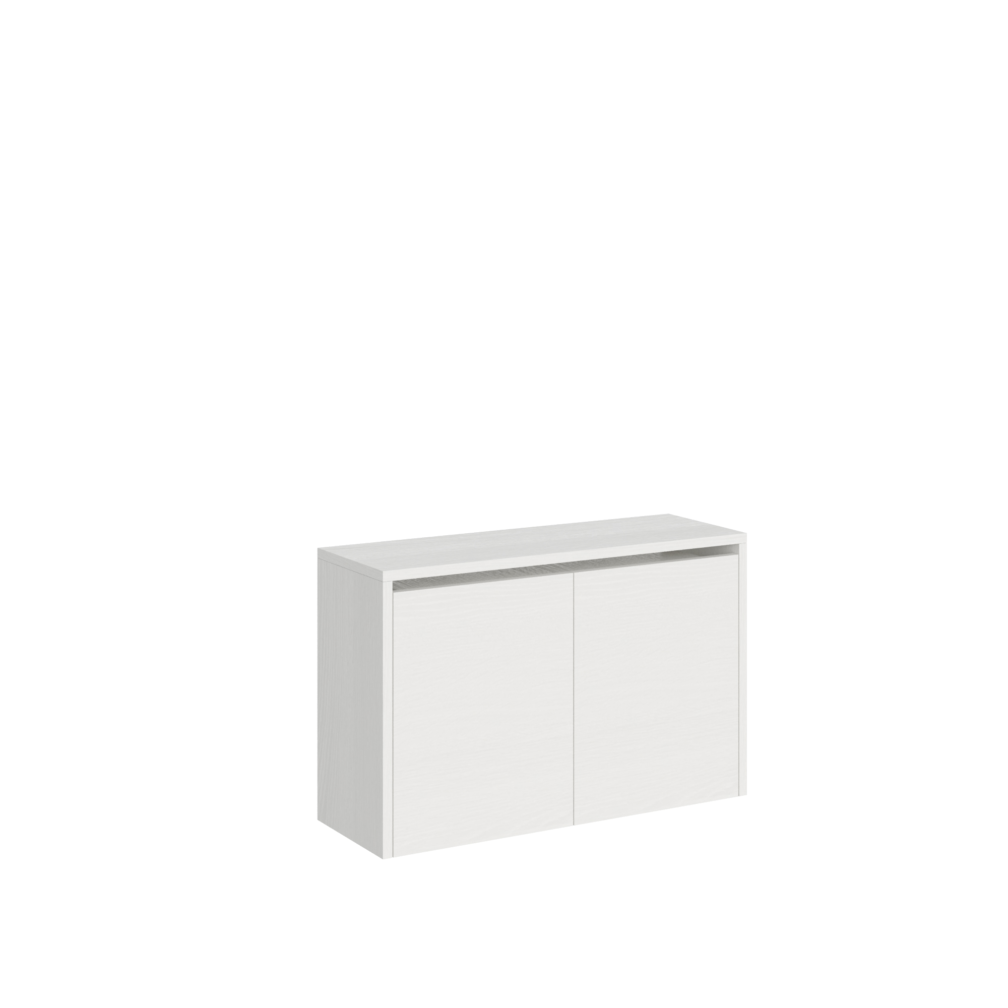Banco inferior extensible 72x26/300 cm Evolve Fresno Blanco - Itamoby