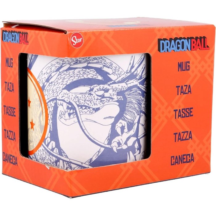 STOR TAZA CERAMICA 325 ML EN CAJA REGALO DRAGON BALL DRAGON BALL 10x8x11 Cms.