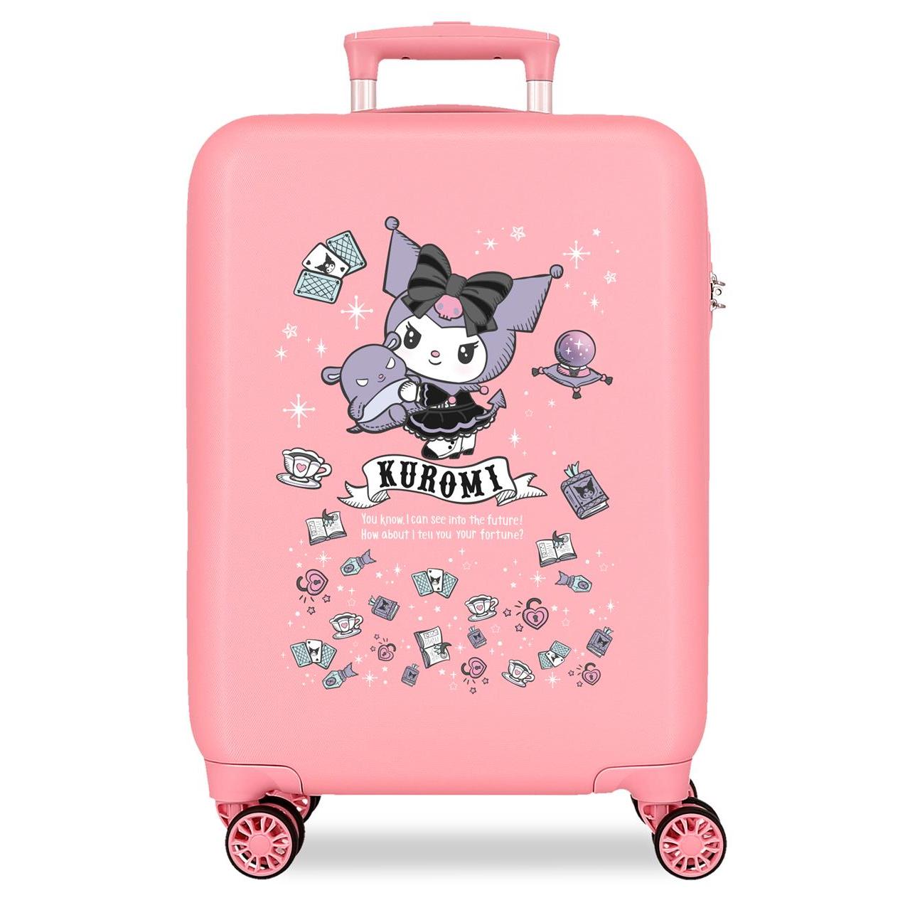 Maleta de cabina Sanrio Kuromi Fortune Telling 55x38x20cm