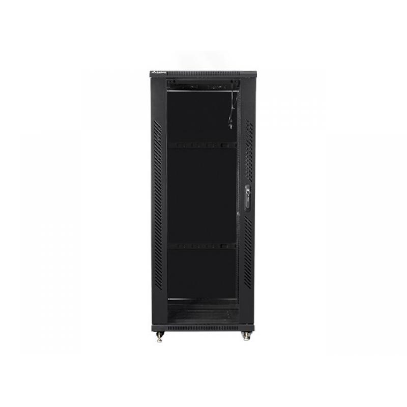 Rack de 32U Lanberg FF01-6632-12B 600x600mm Negro con Ventiladores y Capacidad 800kg