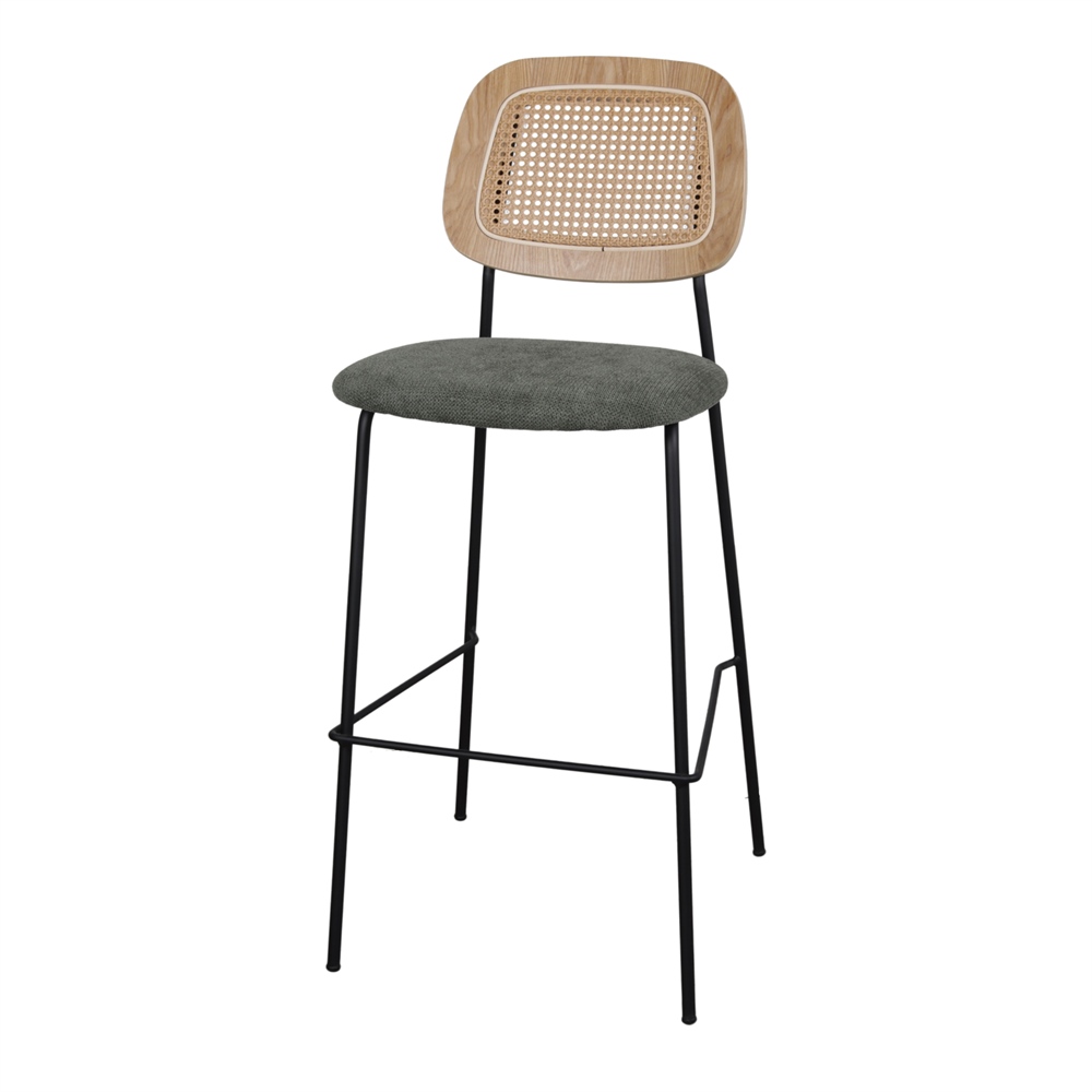 Taburete Alto Tapizado Cardinal - Misterwils Furniture For Free Souls 47x109x54
