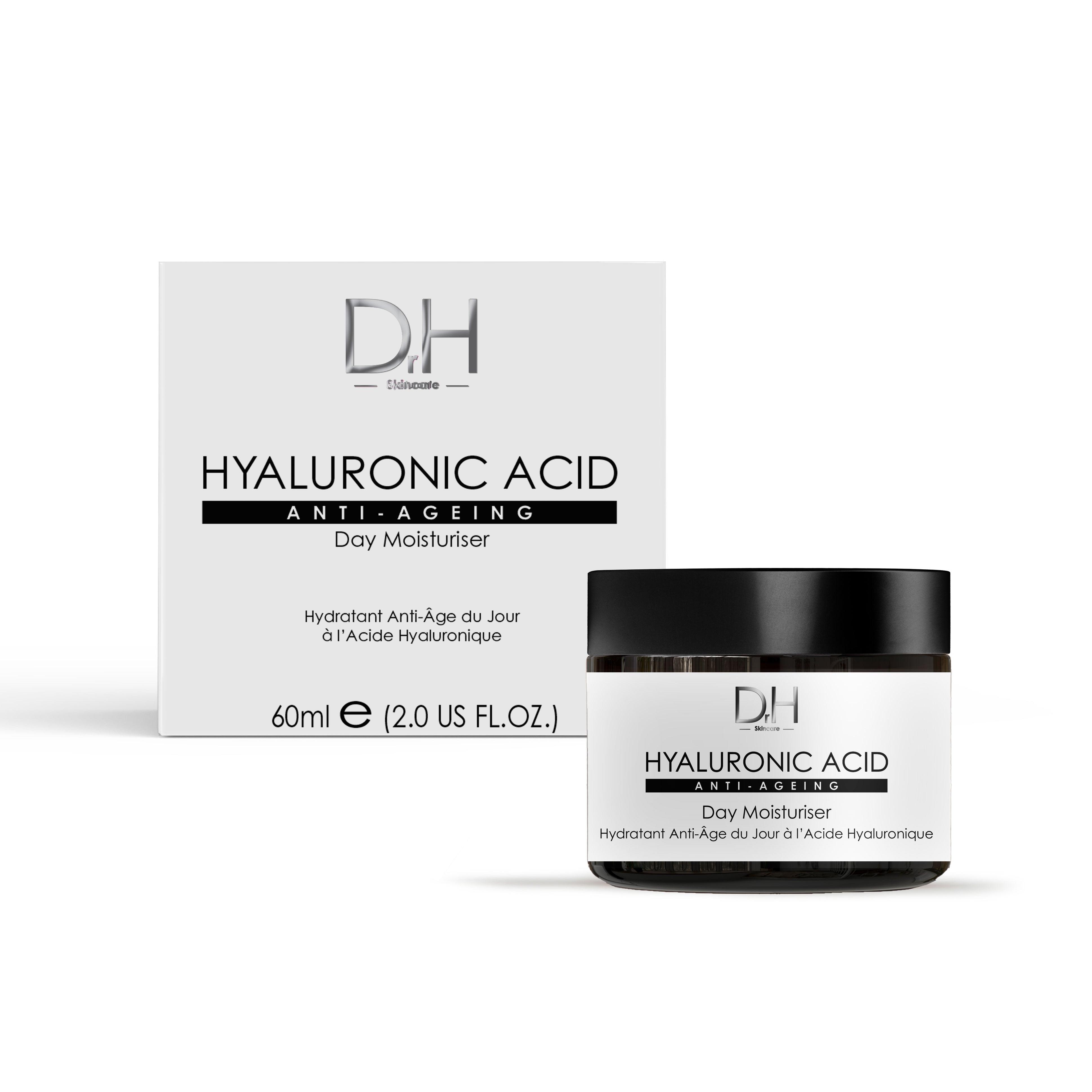 skinChemists Dr H Crema de Día con Ácido Hialurónico Hidratante y Antiedad 60ml
