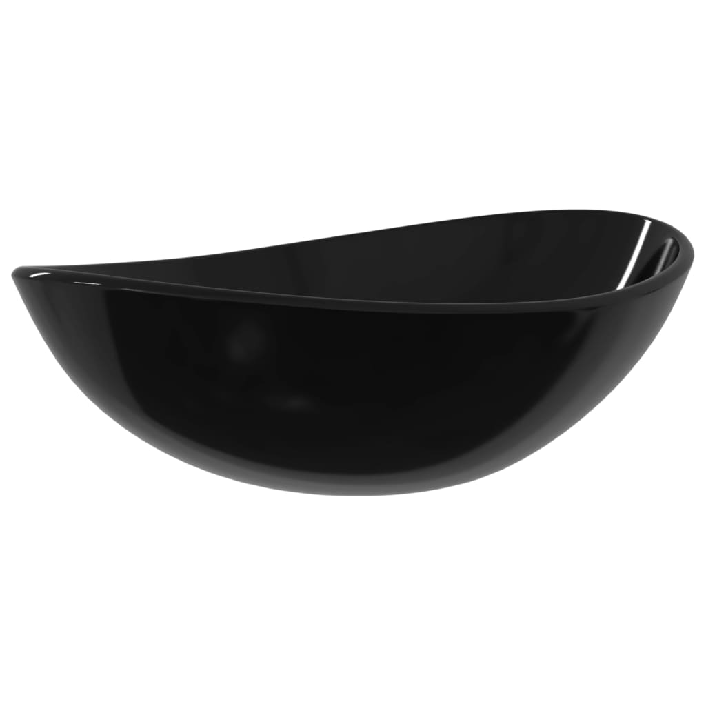 vidaXL Lavabo de vidrio templado transparente 54,5x35x15,5 cm