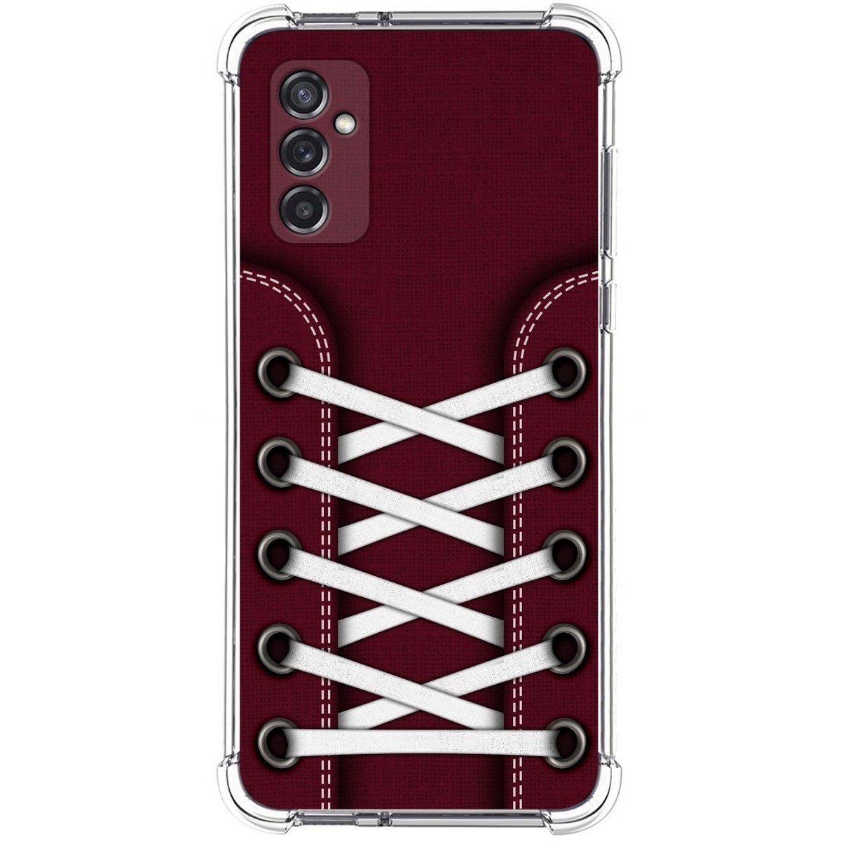 Funda Silicona Antigolpes para Samsung Galaxy M52 5G diseño Zapatillas 17 Dibujos