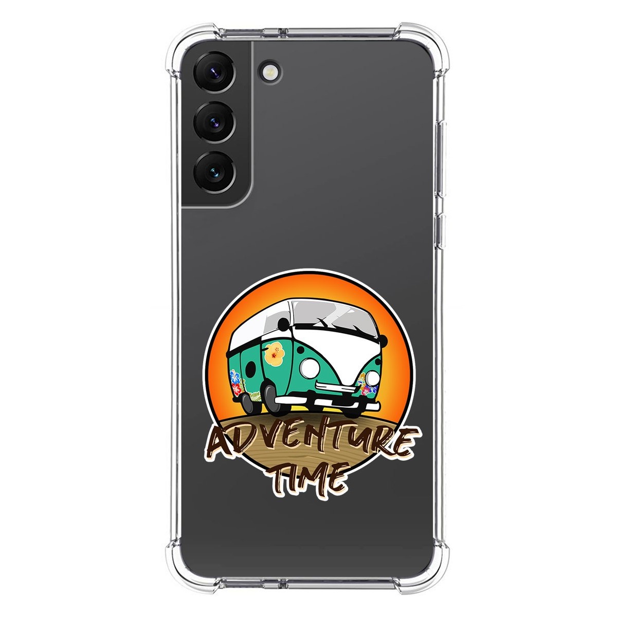 Funda Silicona Antigolpes para Samsung Galaxy S22 Plus 5G diseño Adventure Time Dibujos