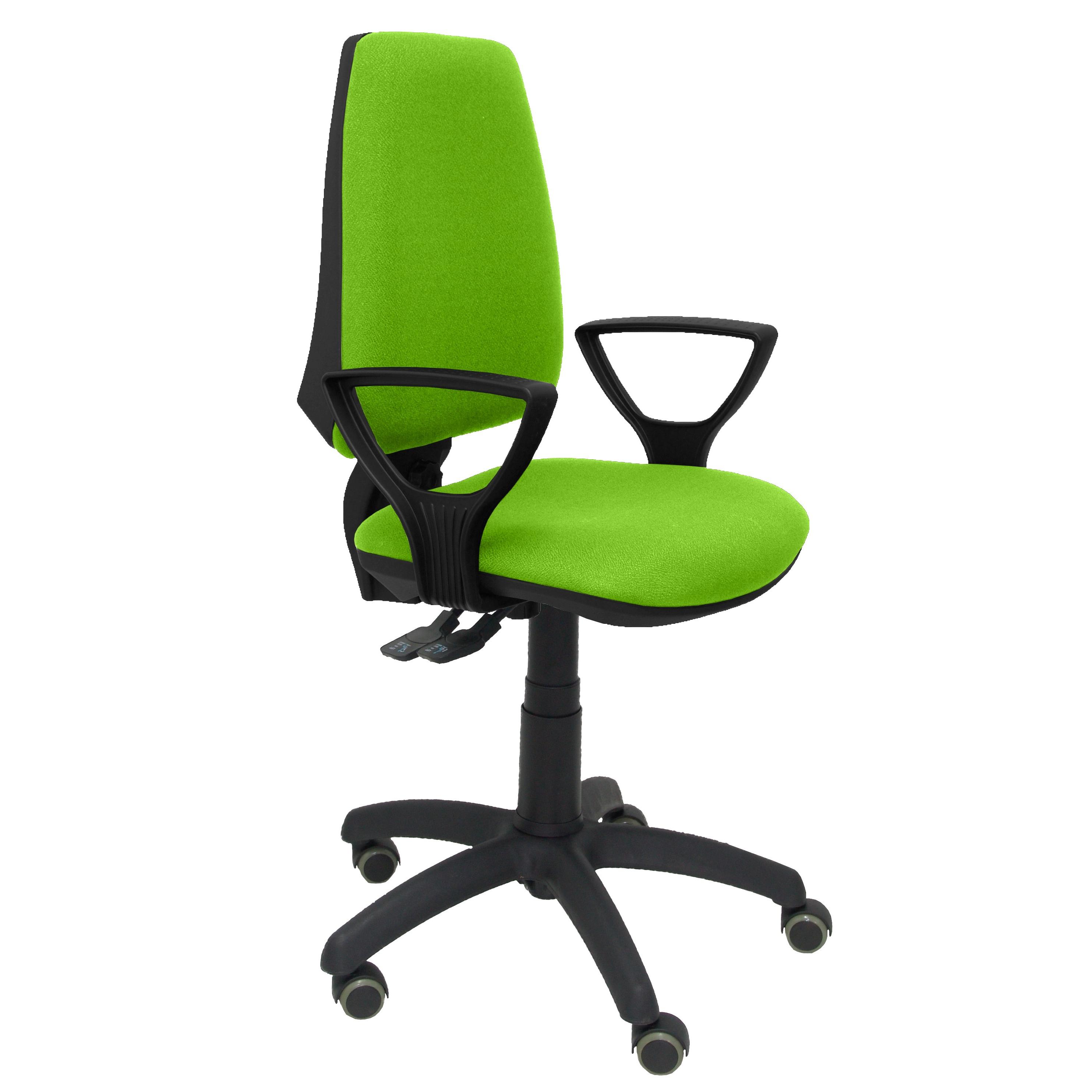 Piqueras Y Crespo Silla de Oficina Ergonómica con Mecanismo Sincro y Brazos Fijos
