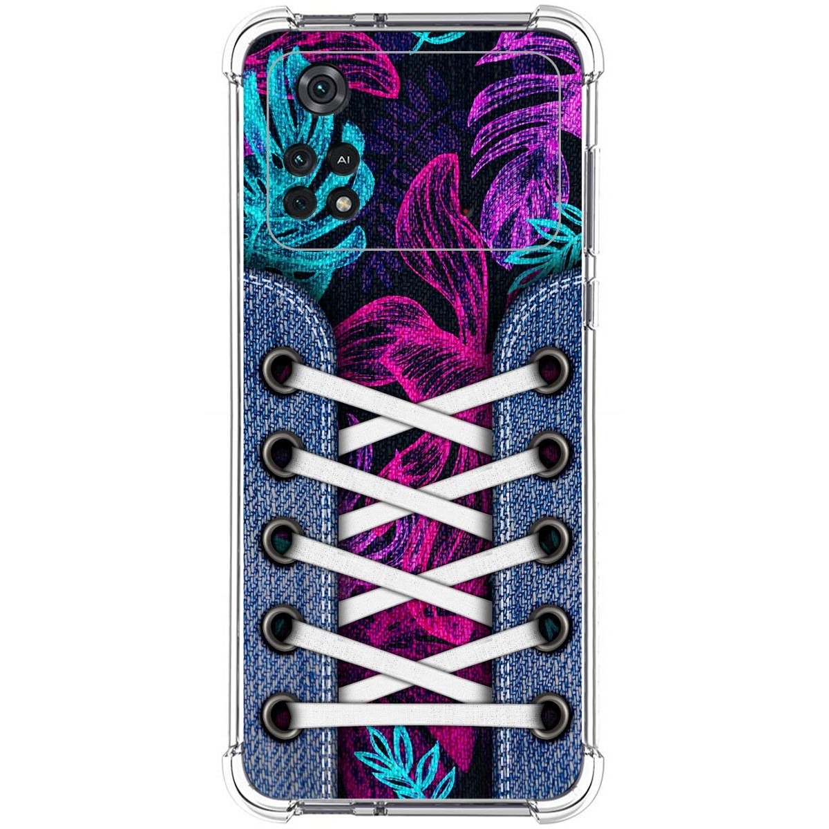 Funda Silicona Antigolpes para Xiaomi POCO M4 Pro 4G diseño Zapatillas 07 Dibujos