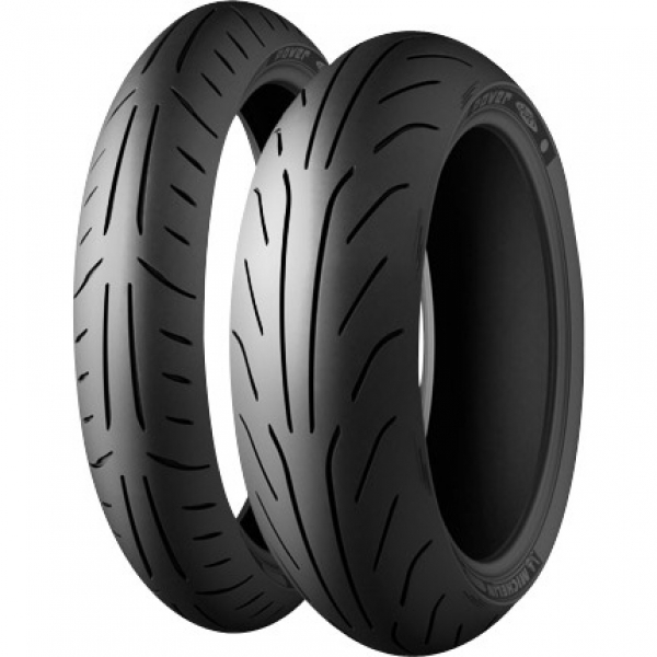 Neumático Moto S Michelin M/C 60P Power Pure Sc Rear Tl-458242 Tire Plateado 140 / 70 / R12