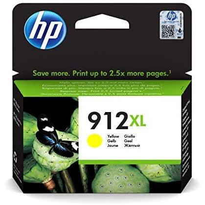 Cartucho de Tinta HP 912XL Amarillo para Impresoras HP Officejet Pro