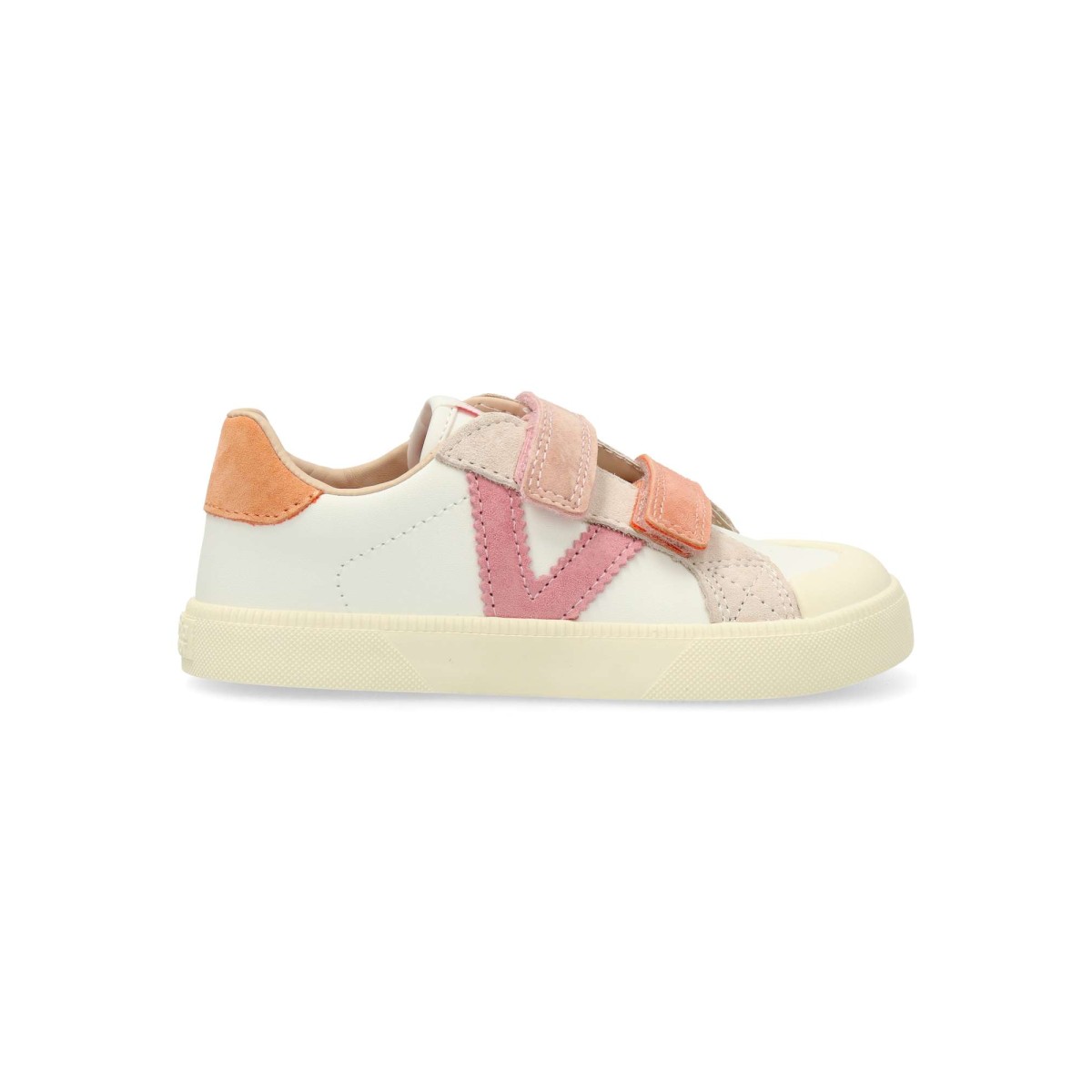 Victoria - Zapatillas barefoot minimalistas para niñas con suela de goma, amplitud en los dedos, plantilla plana y extraíble, flexible y Zero Drop