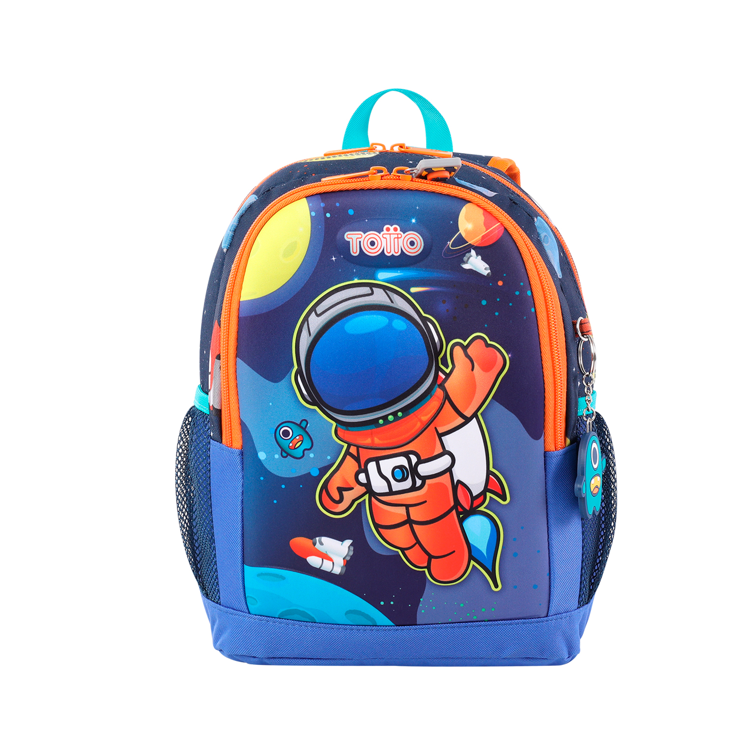 Totto Mochila escolar Cohety Astronauta Material: Poliéster 26 x 36 x 11 cm