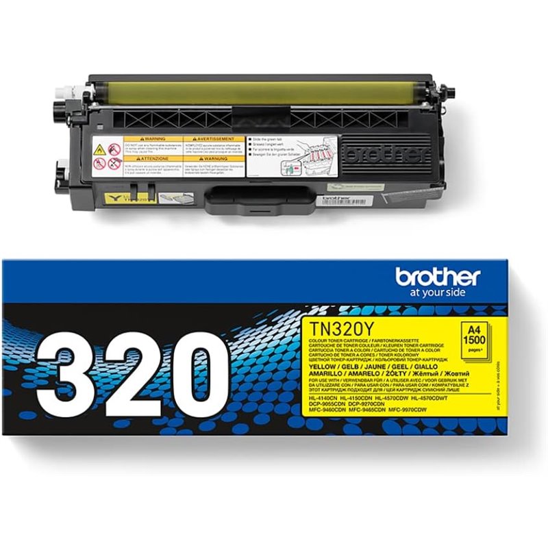 Brother Toner TN-320Y Amarillo