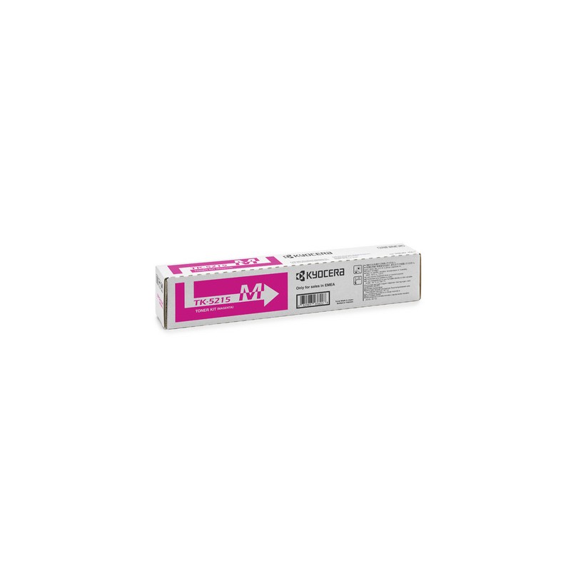 KYOCERA - TK-5215M cartucho de tóner 1 pieza(s) Original Magenta 1T02R6BNL0
