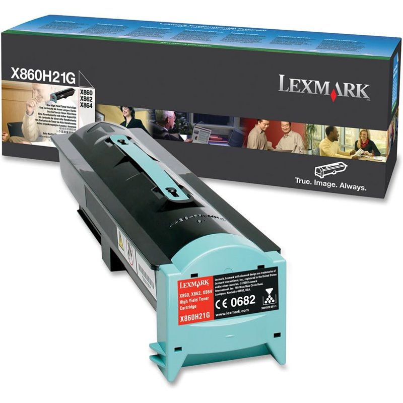 Lexmark X860H21G Tóner Original 35 000 páginas negro