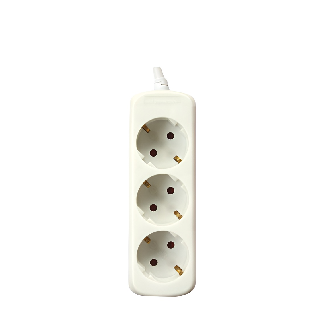 Silver Electronics Base Eléctrica 3 Enchufes Schuko Blanco 1,5m Potencia 3680W Protección Niños IP44