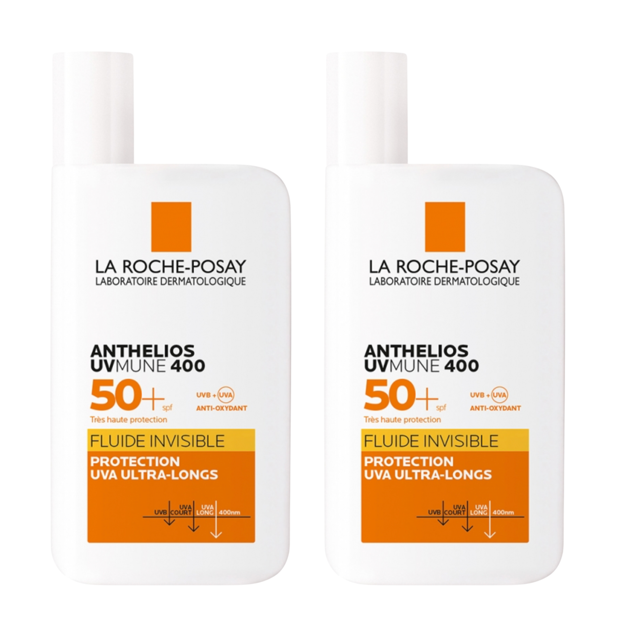 LA ROCHE-POSAY - Anthelios UVMune 400 Crema Solar Fluida Invisible Sin Perfume SPF 50+