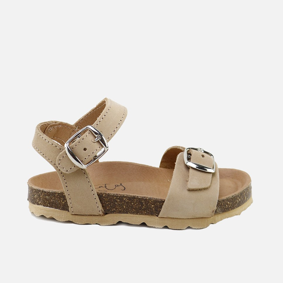 Sandalias Bio Hebillas Camel Elibasic | Eli 1957