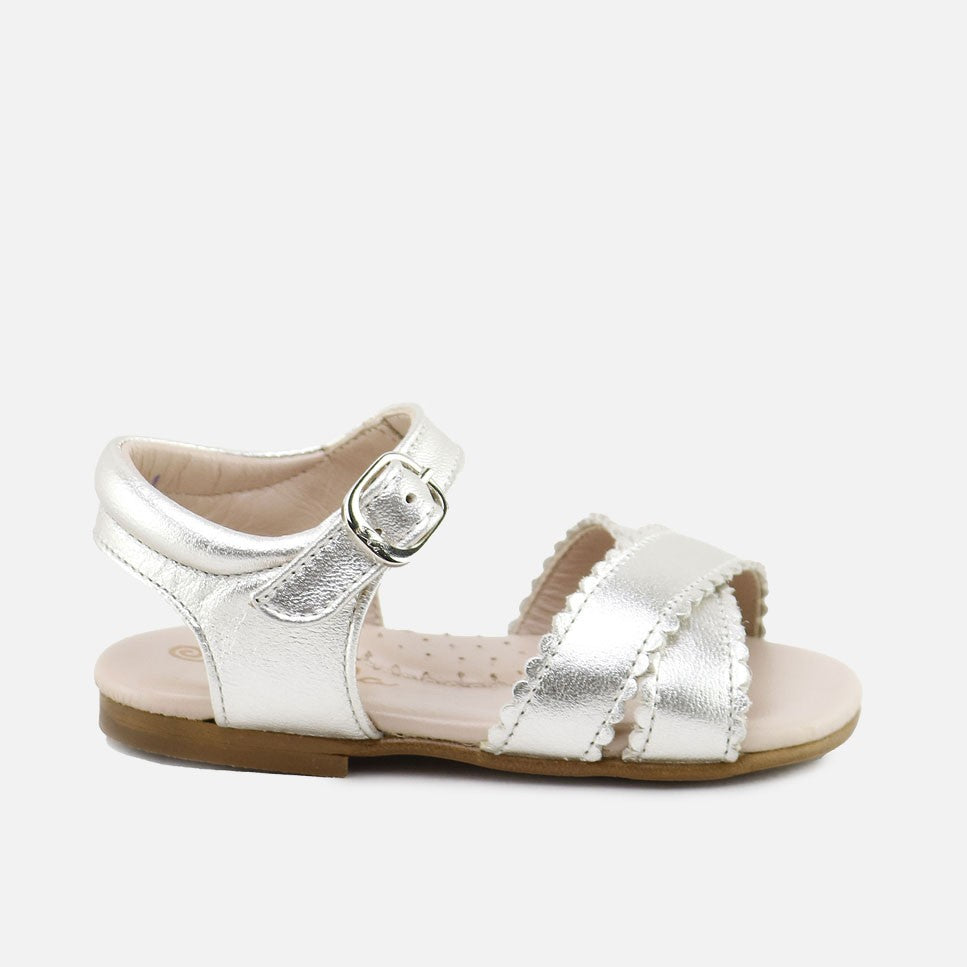 Sandalias Metalizadas Oro Primeros Pasos Cucada | Eli 1957