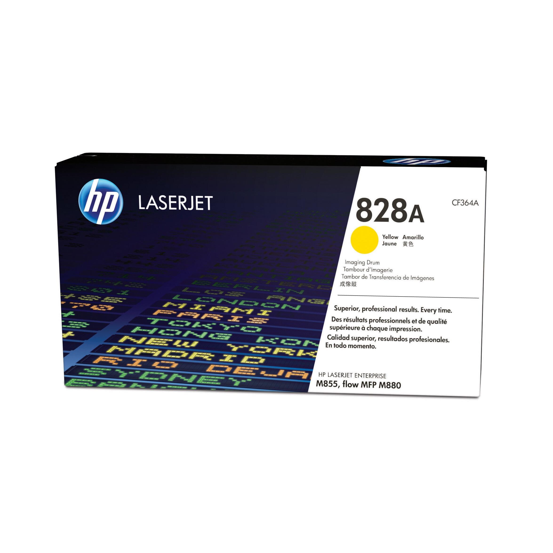 Tambor de imagenes LaserJet HP 828A amarillo