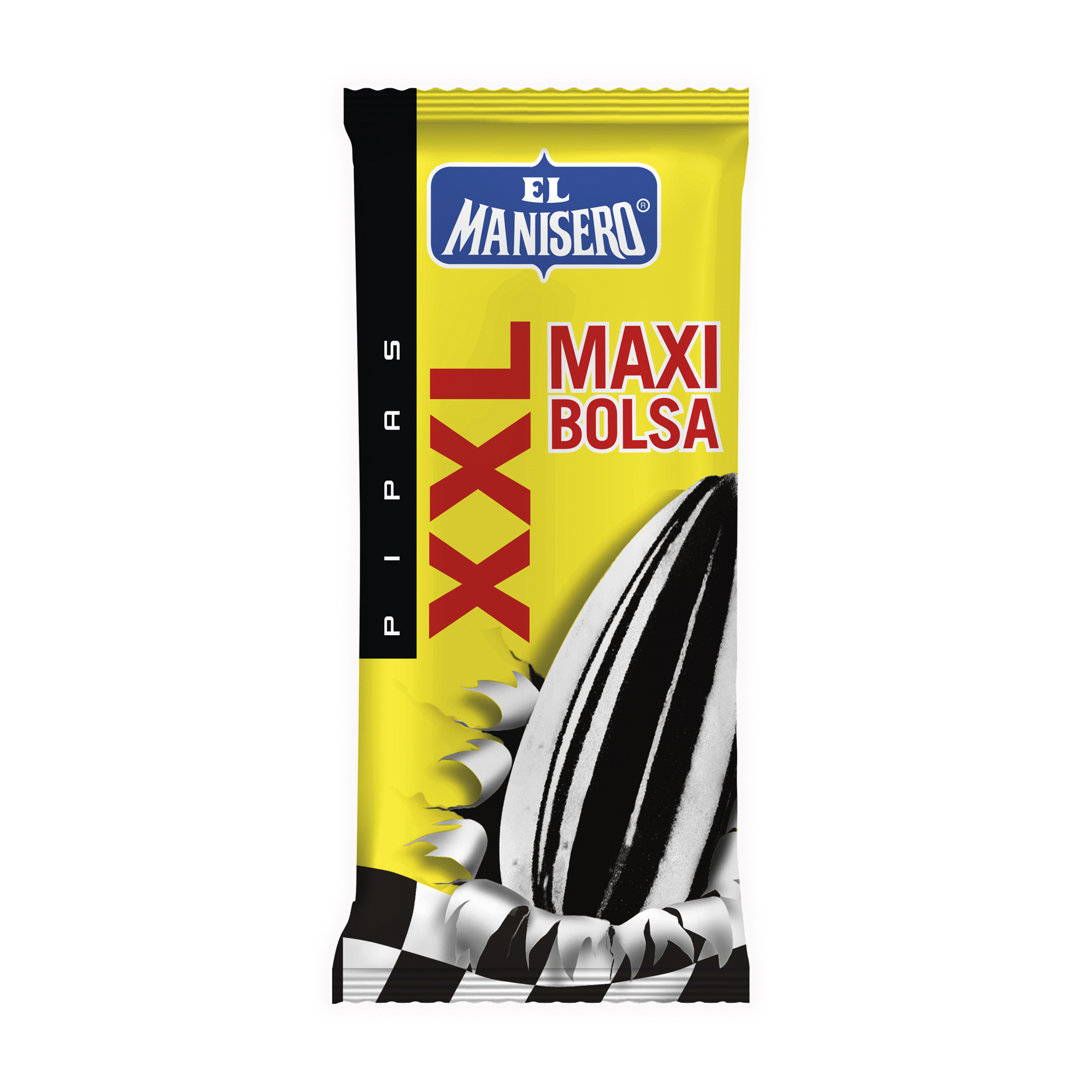 Pipas El Manisero XXL - Caja 12 Bolsas - Pipas Saladas El Manisero