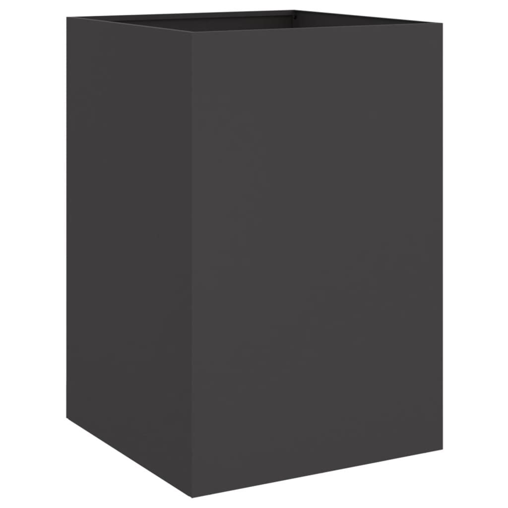 vidaXL Jardinera de acero corten 52x48x75 cm Color rusty,  Negro,  Blanco y mas