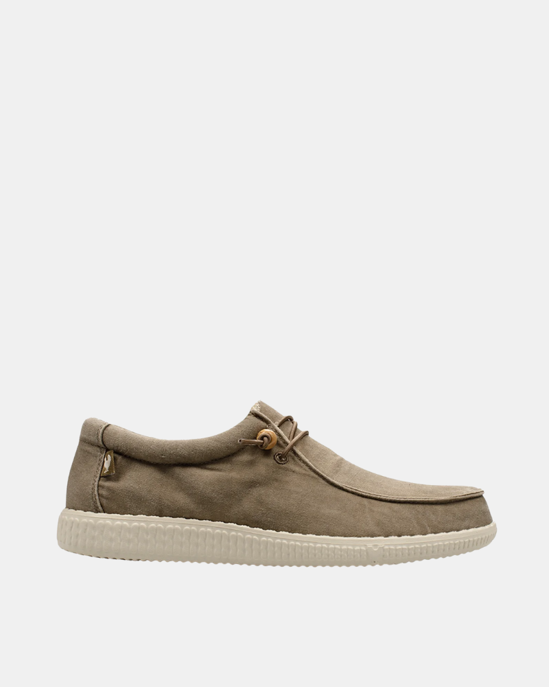 Walking Pitas WALLABI WASHED Zapatos Hombre Taupe