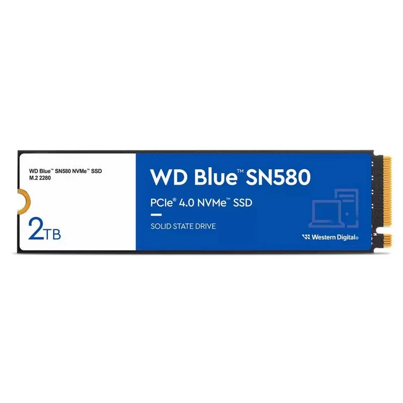 Western Digital - WD Blue SN580 2TB SSD M.2 PCIe 4.0 NVMe